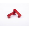 Motocorse Billet Aluminum Mirror Block-offs for MV Agusta F4 (up to 2009) Motocorse Billet Aluminum Mirror Block-offs for MV Agusta F4 (up to 2009)